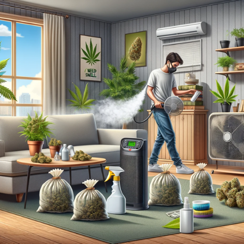 How to get rid of weed smell