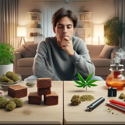 Edibles vs. smoking: how consumption methods affect your experience