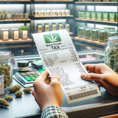 Do dispensaries tax you when you have a med card?