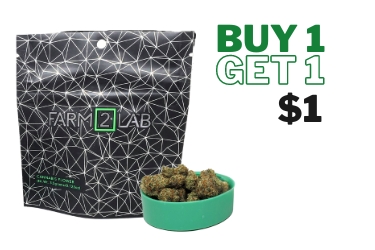 Farm2Lab 3.5g BOGO DAILY by Farm2Lab, BOGO $1.00