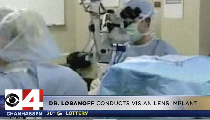 Channel 4 image of surgery by Dr. Lobanoff