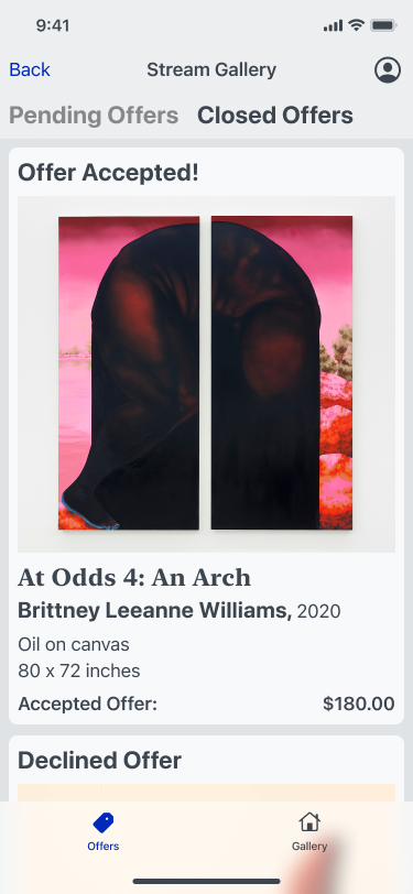 make an offer screen
