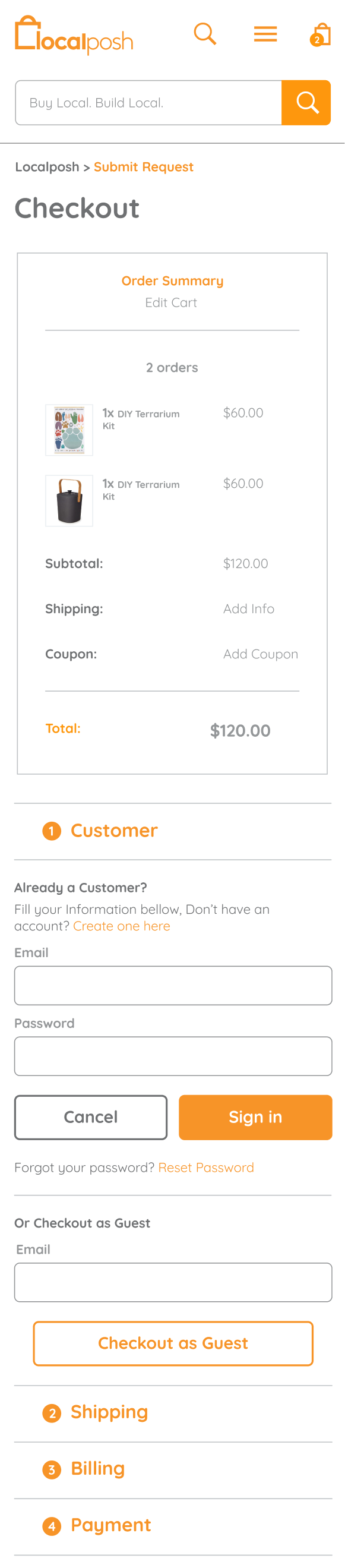 mobile checkout