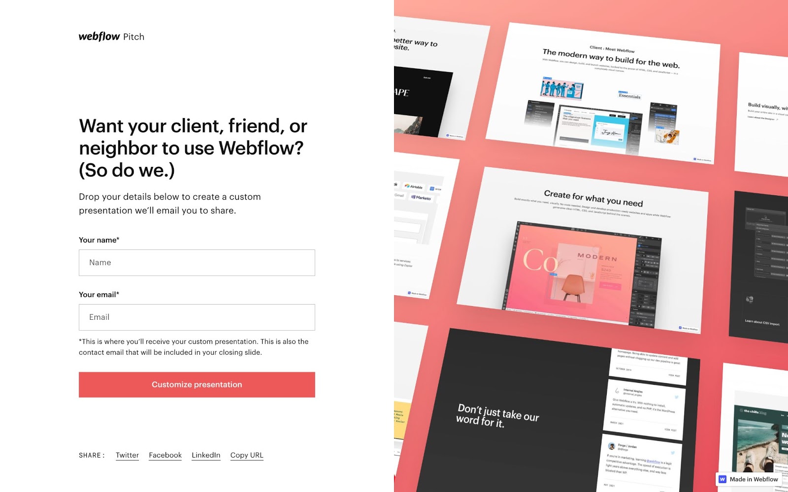 How we built Webflow Pitch | Webflow Blog