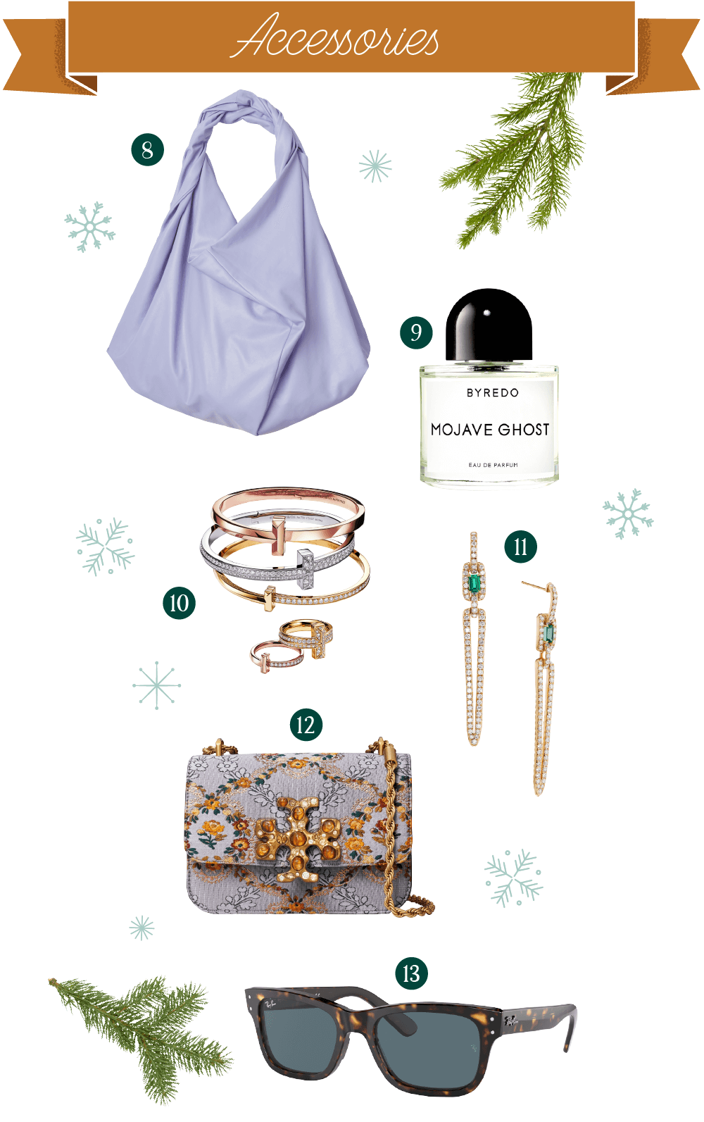 A little spritz and shimmer go a long way. Fill in the sartorial gaps with these top-rated trimmings made to enhance their favorite looks.