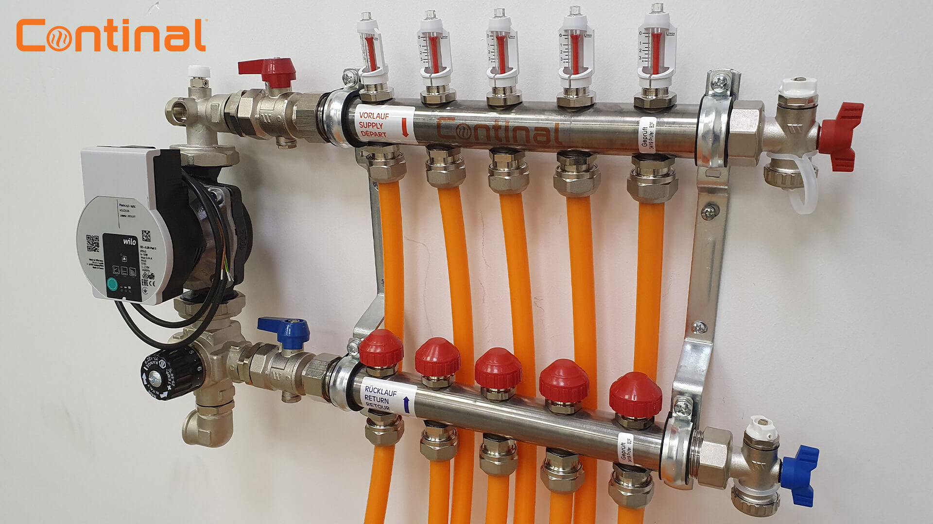 How to bleed your Continal UFH system Underfloor Heating System Video