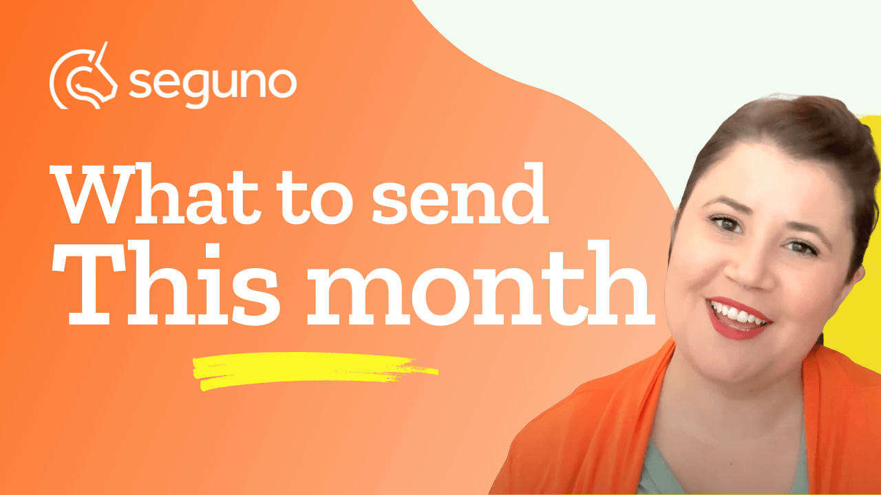 What to send this month