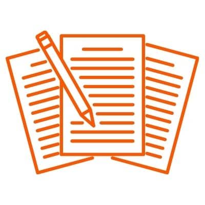 Papers with a pencil