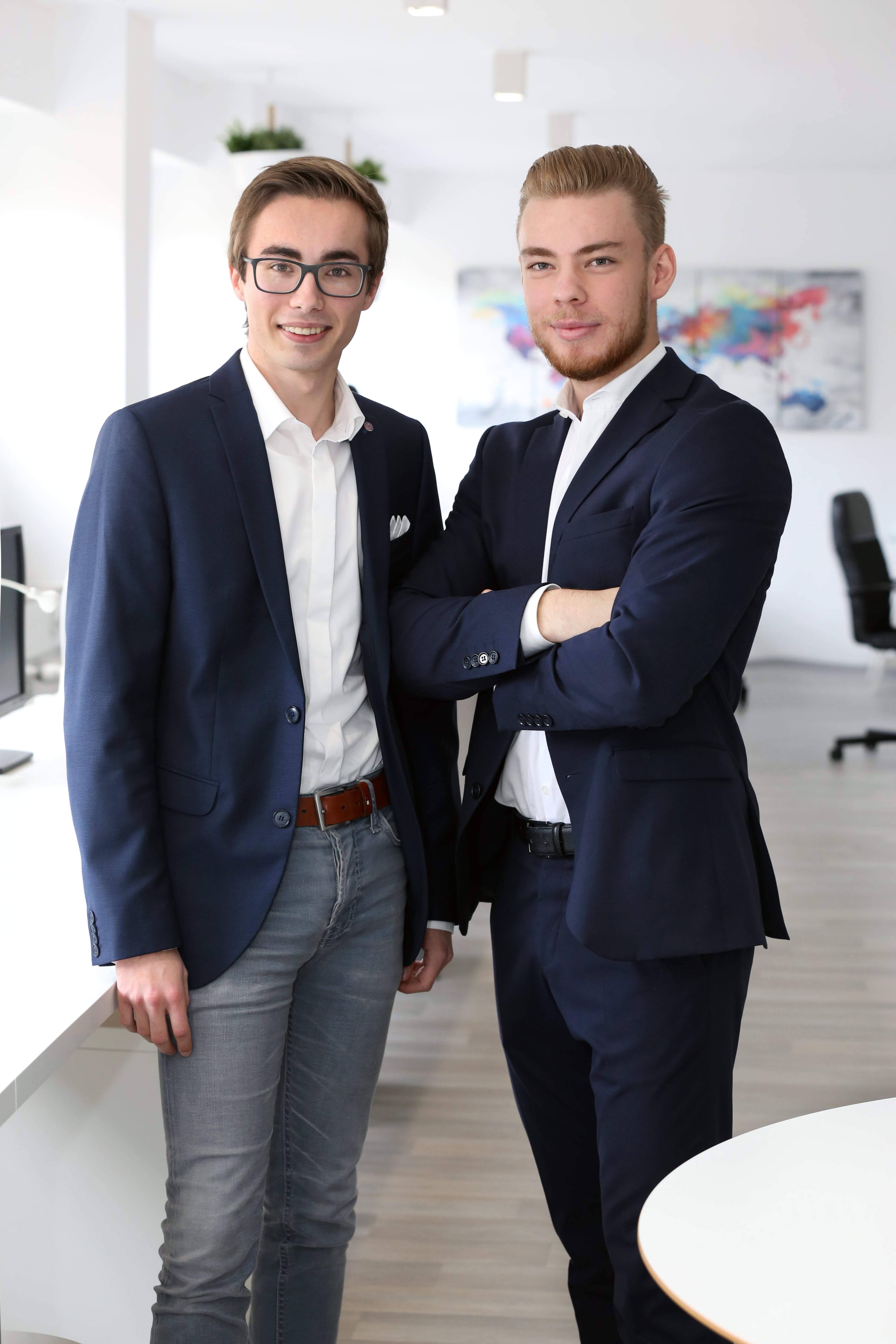 Fabian Schmidt und Lucas Groppe