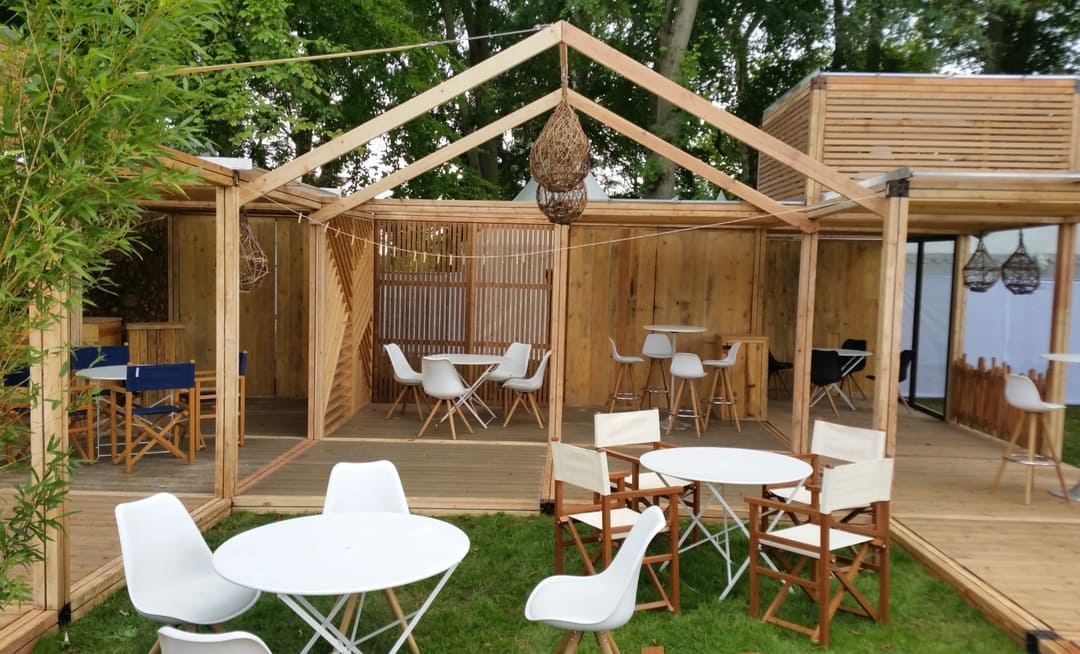 Gamme Classique d'aménagements Stands en bois EPHEMERE SQUARE