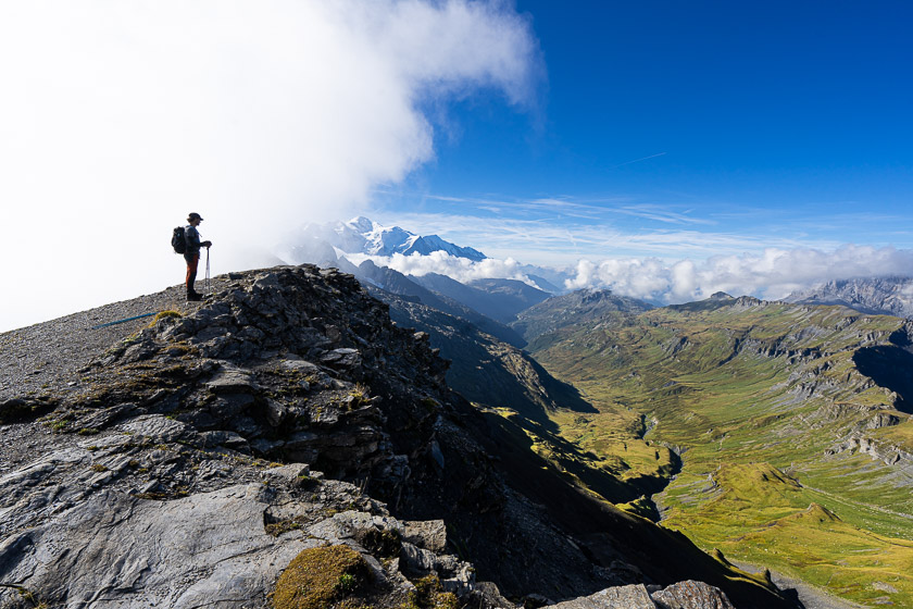 Aiguilles Rouges seen from Mont Buet