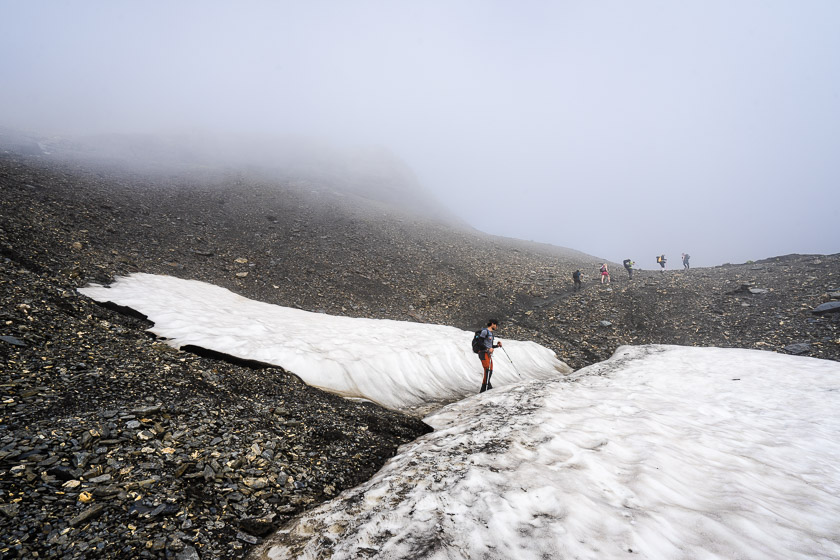 Snowfields on Mont Buet