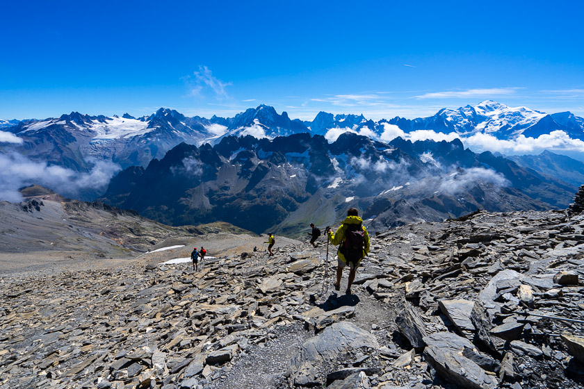 Descent of Mont Buet