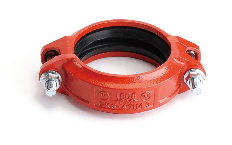 Купить грувлок: Муфта жесткая угловая с выступами GKS