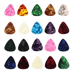 Bestpriceam® 20 Pcs 0.46mm Celluloid Picks