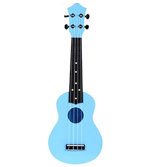 M Y Fly Young Toy Ukulele 21″ Soprano Plastic Hawaiian Guitar for Beginner Student