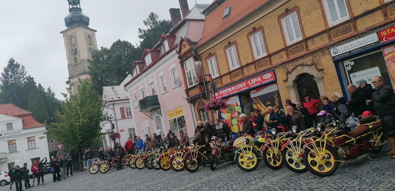 Exhibice Čechie- Böhmerland motocykly