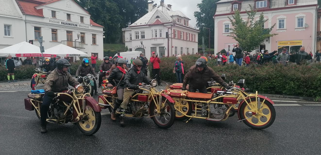 Exhibice Čechie- Böhmerland motocykly