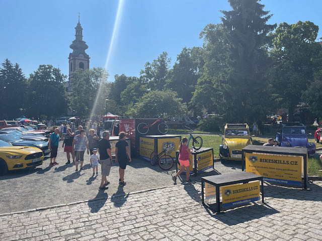 Exhibice vše na kolech a Prostřední Bečva