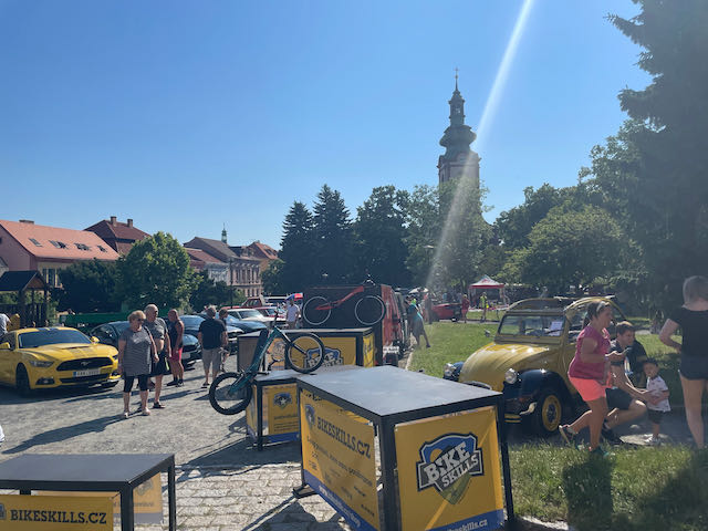 Exhibice vše na kolech a Prostřední Bečva