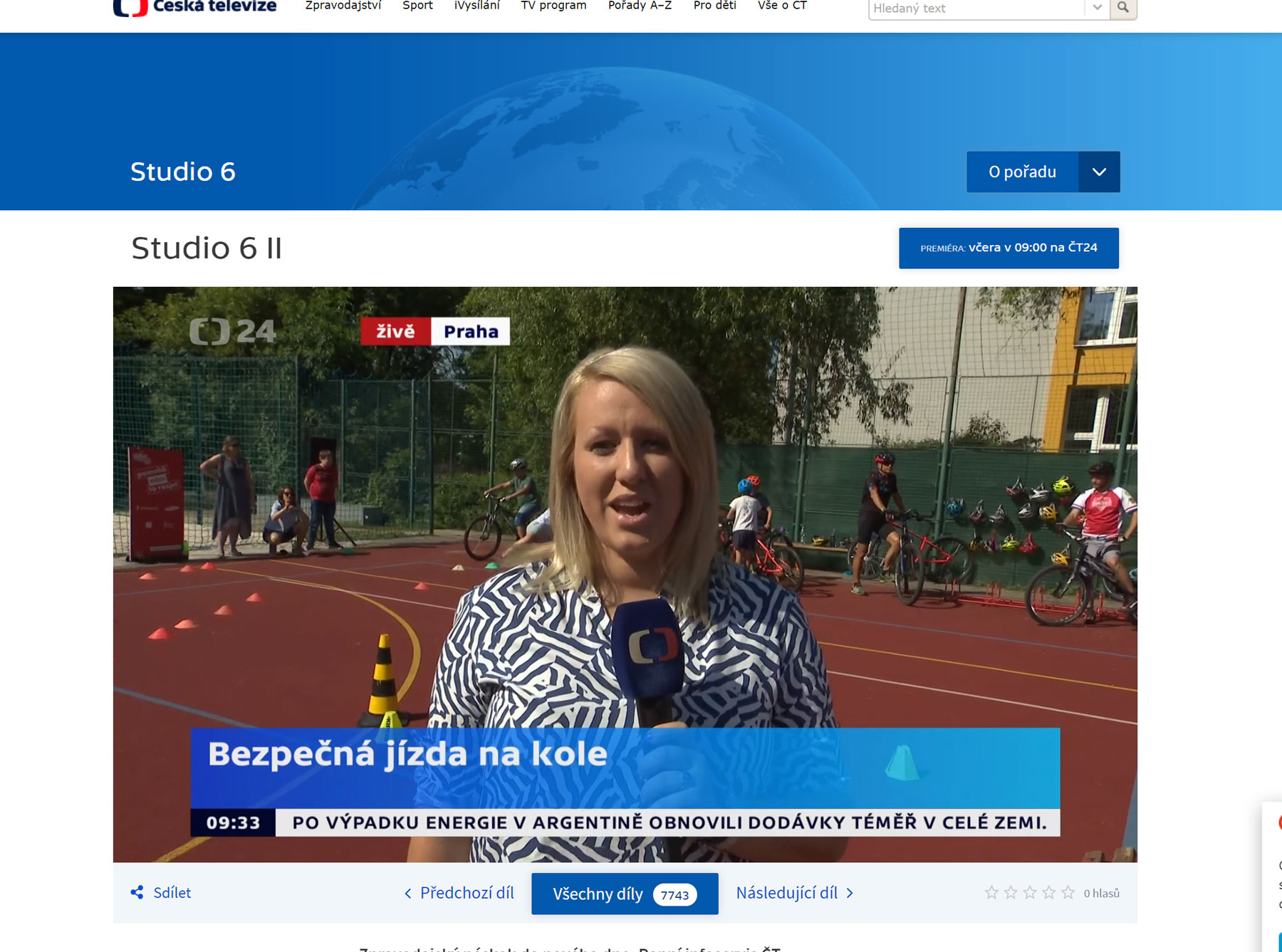 Bezpečně na Kole – ZŠ Eden
