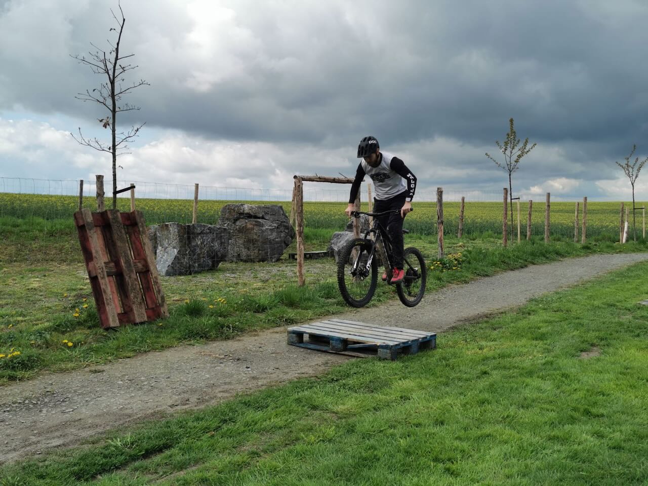 Exhibice rozhledna a Bikeskills campy