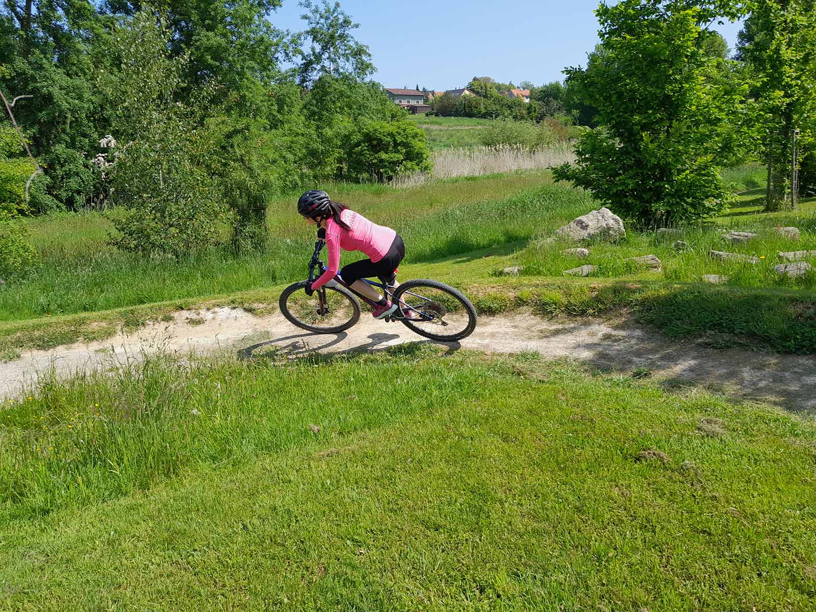 Campy Bikeskills a exhibice v lázních