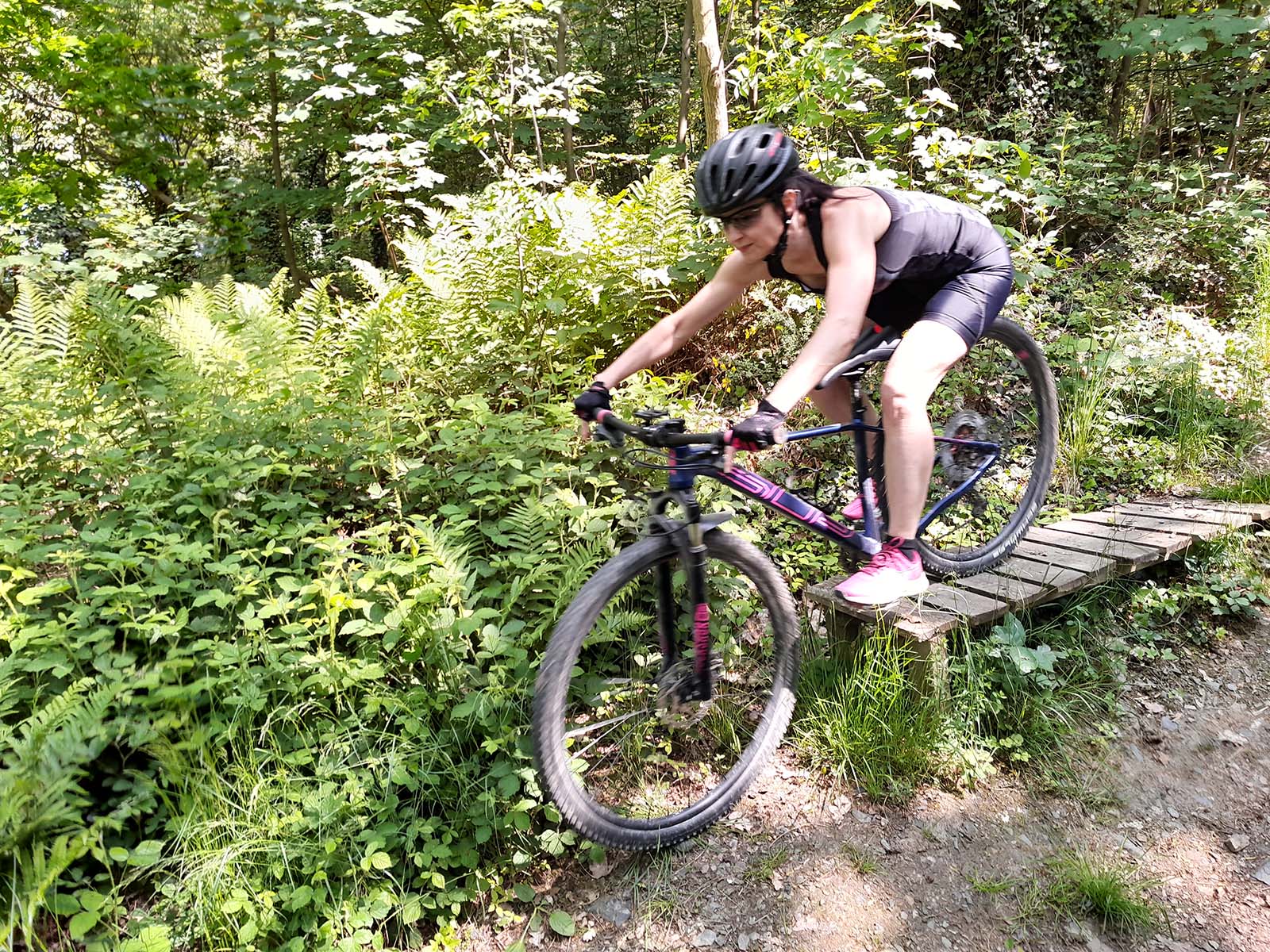 Campy Bikeskills a exhibice v lázních
