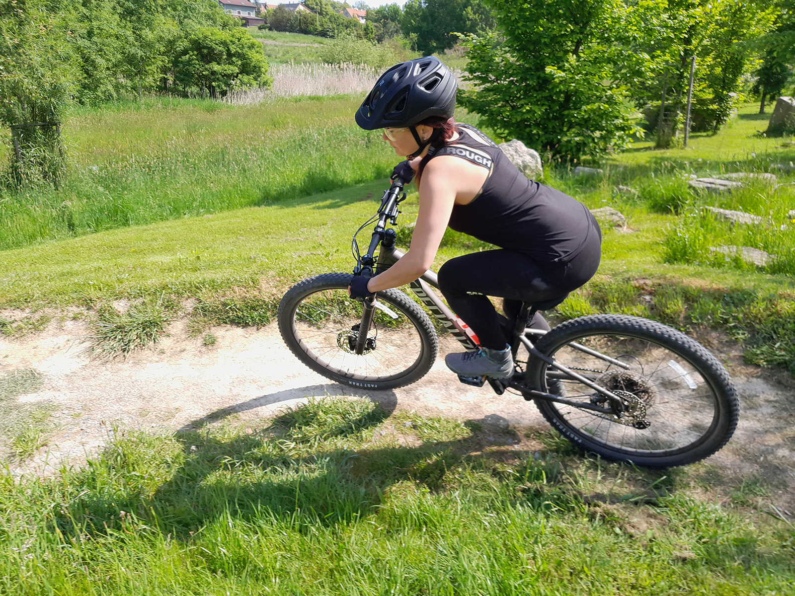 Campy Bikeskills a exhibice v lázních