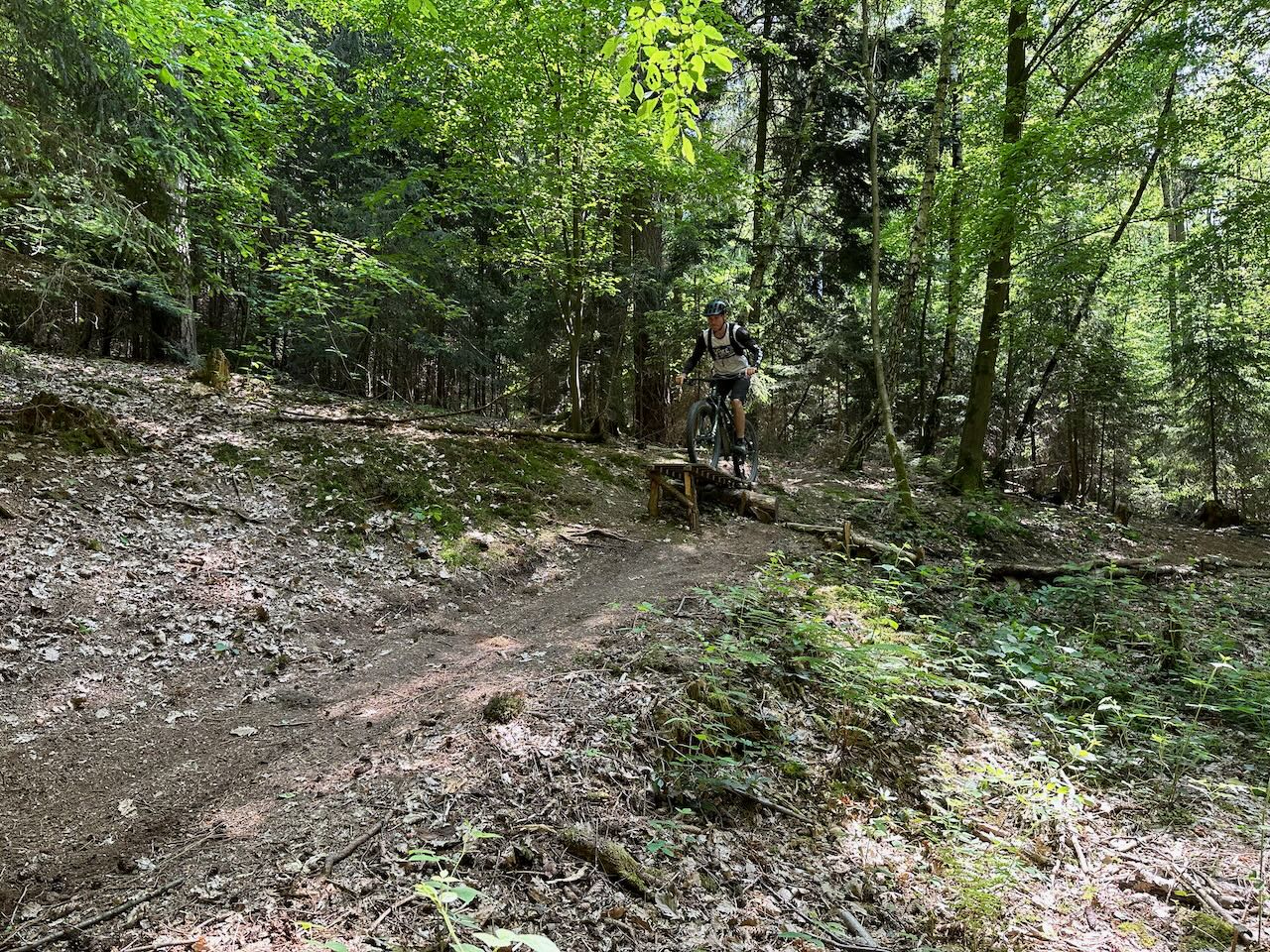 Campy Bikeskills a exhibice v lázních