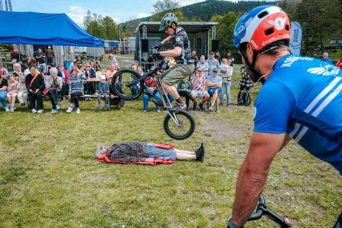 Opening of the Loučovice cycle path