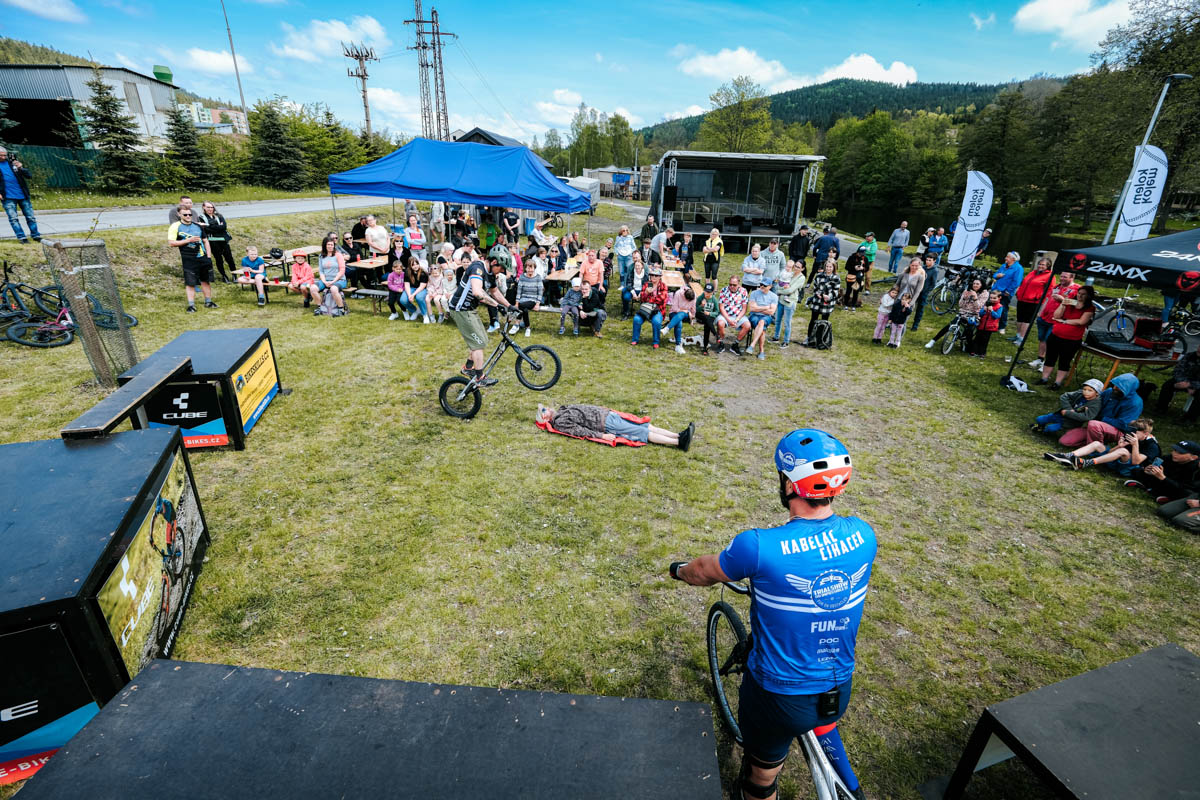 Opening of the Loučovice cycle path