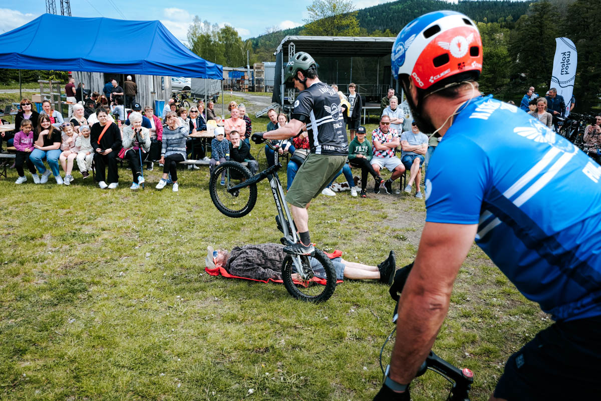 Opening of the Loučovice cycle path