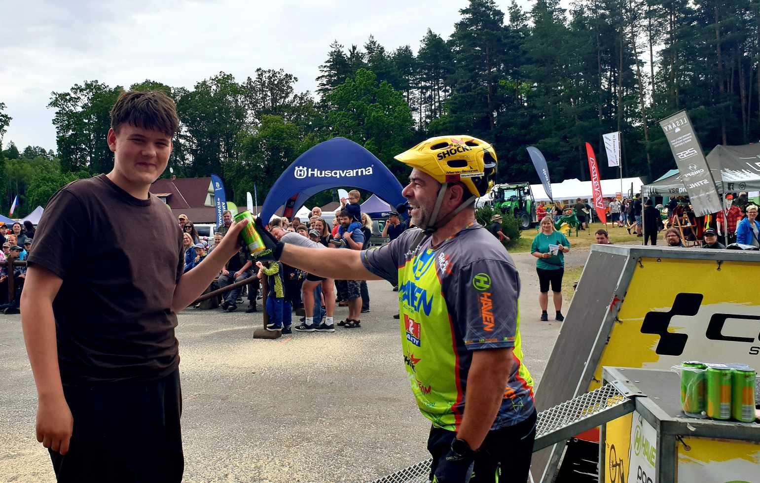 Exhibition for Cement Hranice, Chocenice Festival and Forestry Day Ralsko