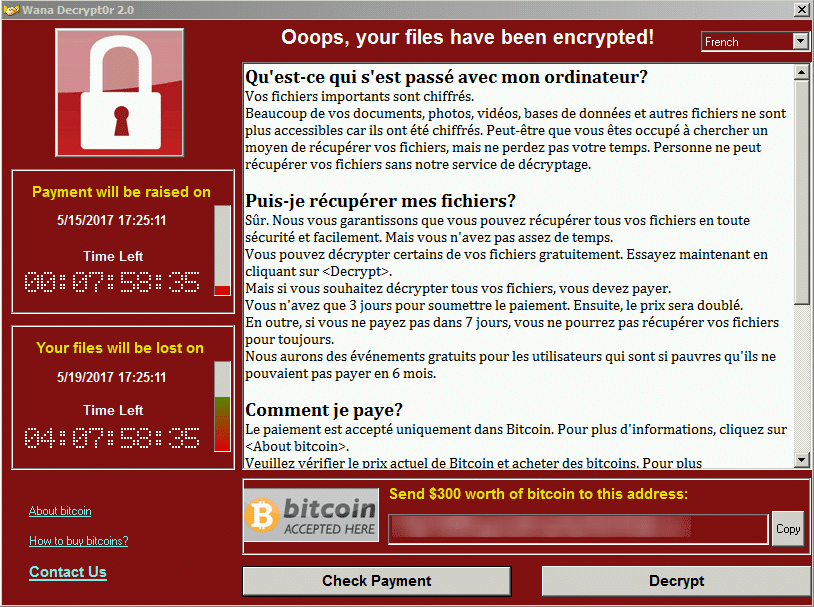 WannaCry, le plus grand piratage a rançon de l'histoire - Arsen ...