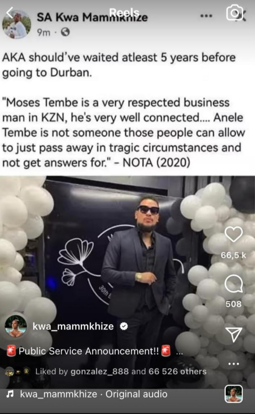 Fake post