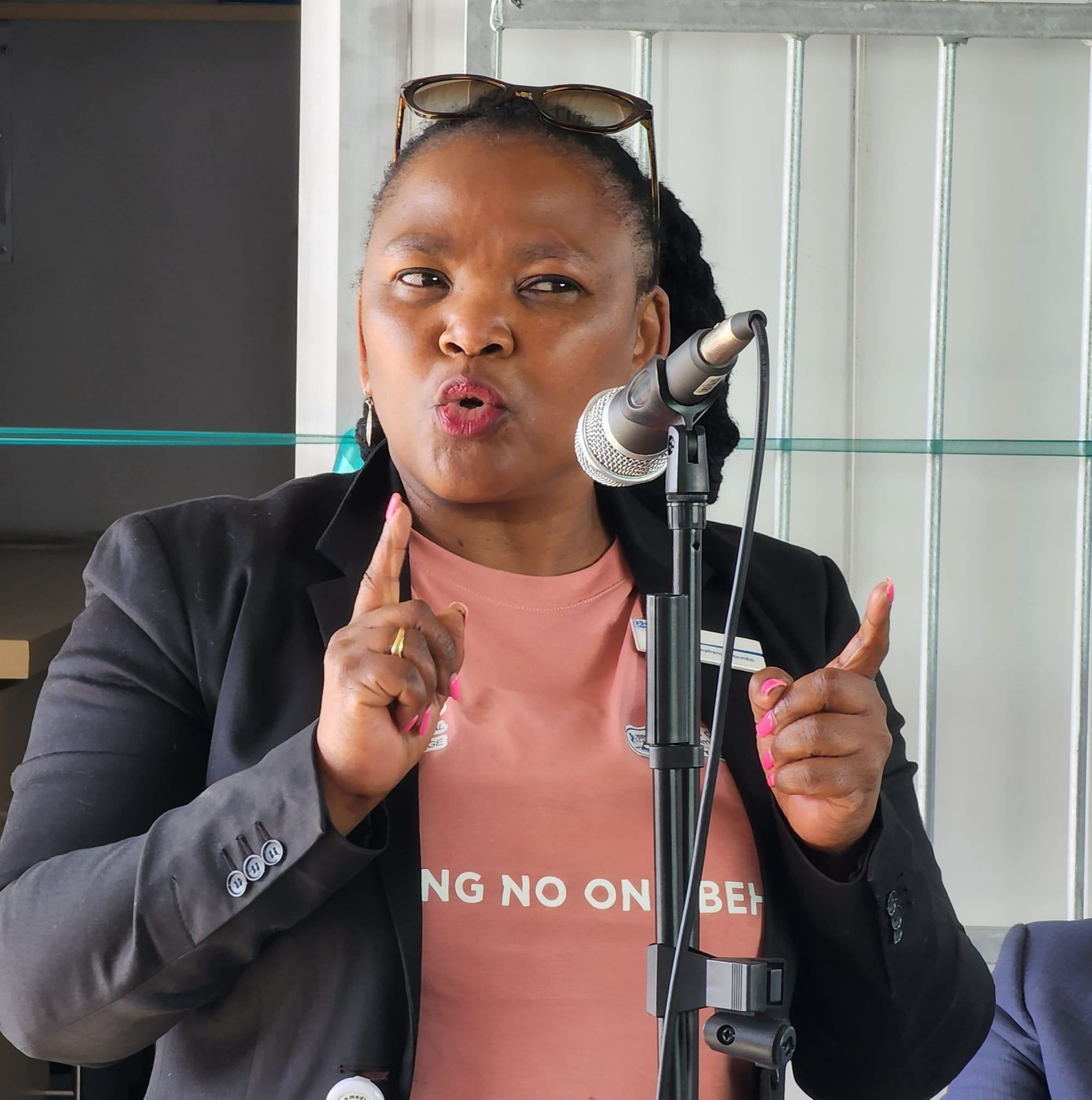 Western Cape Health MEC Dr Nomafrench Mbombo