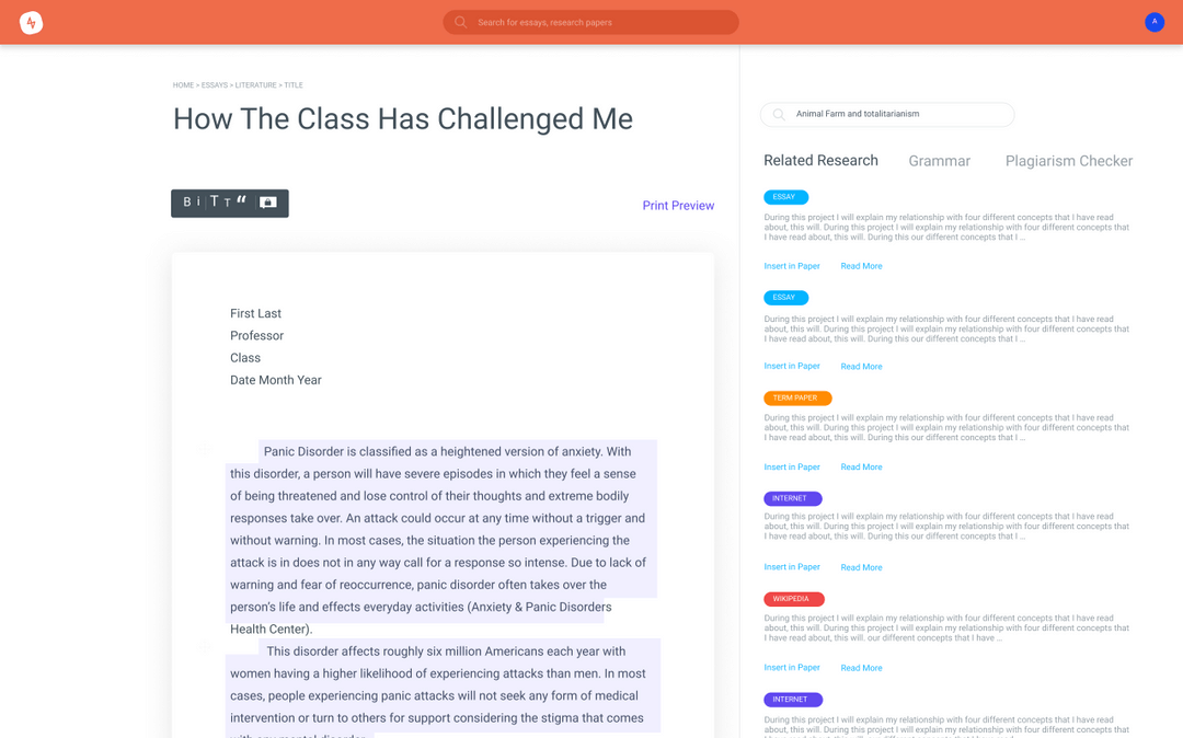 Bartleby Writing Tool