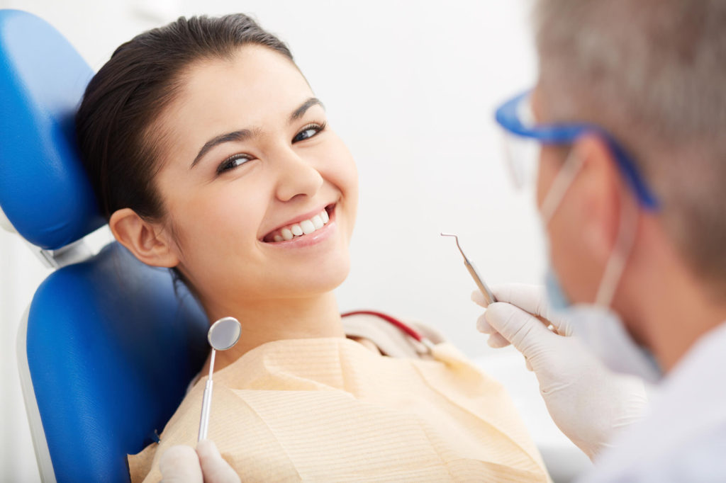 patient visiting a cosmetic dentist in New Hope