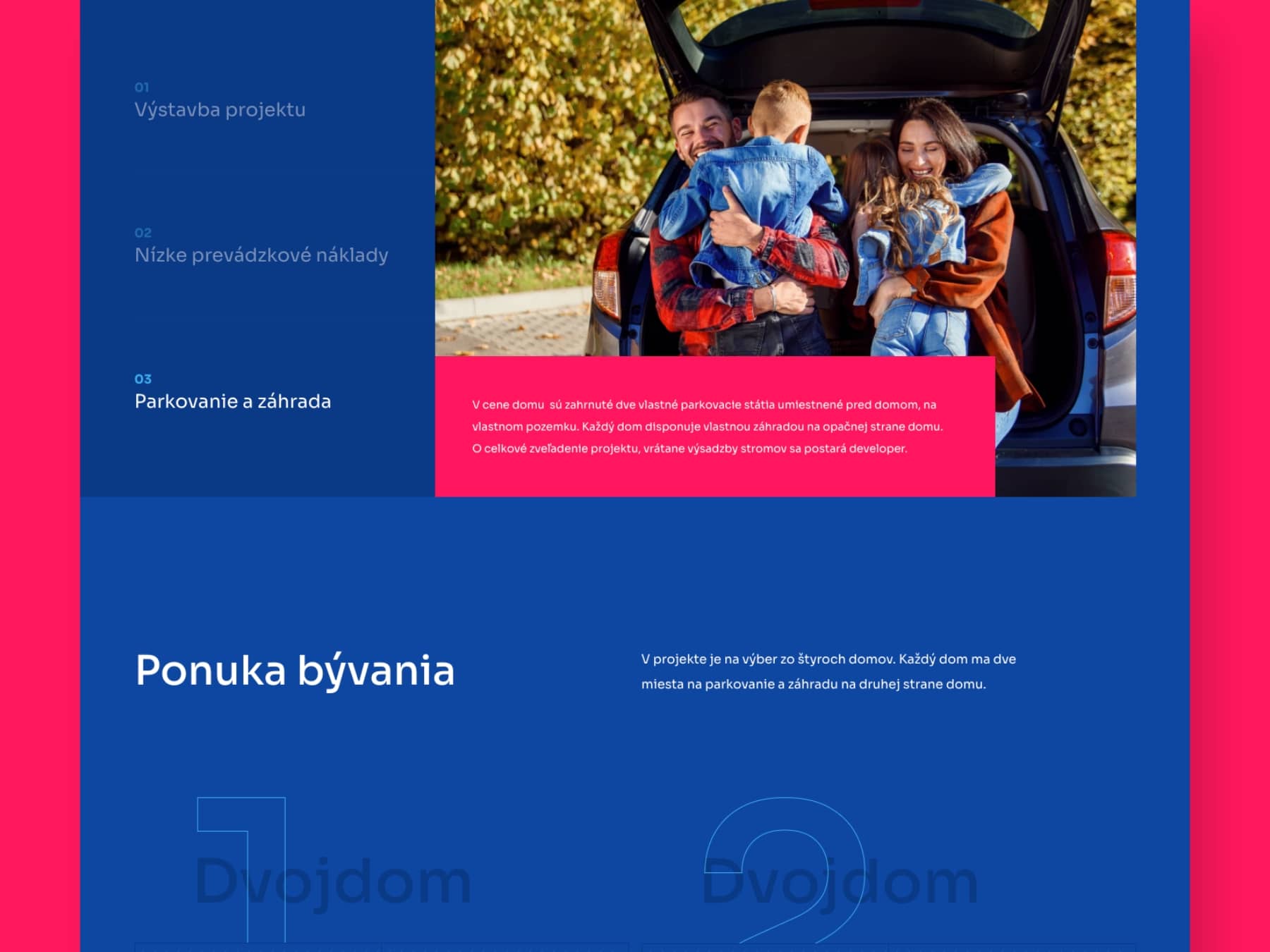 Screenshot webstránky Bývaj v Hrhove