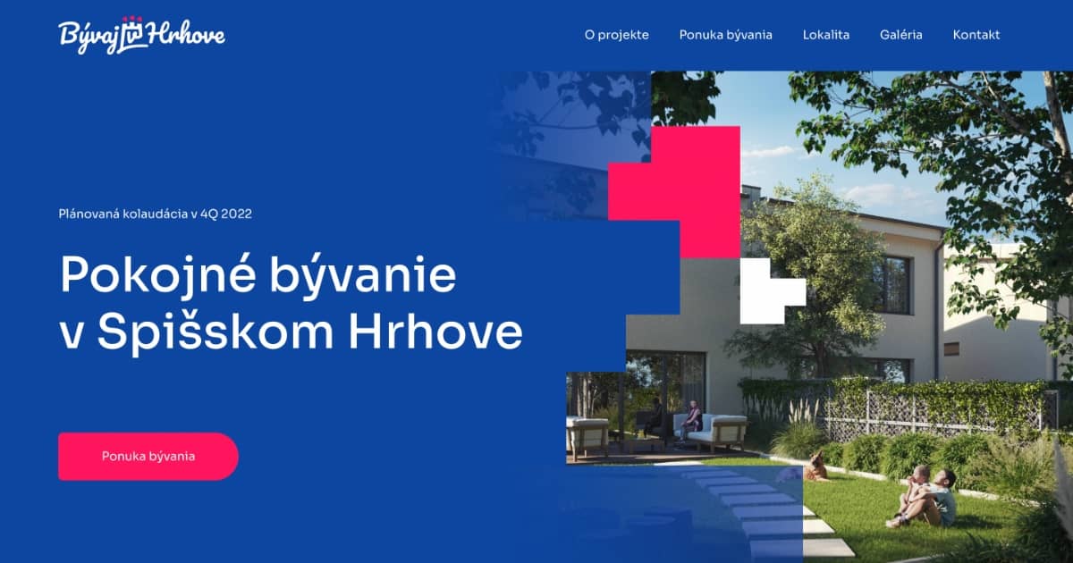 Bývaj v Hrhove