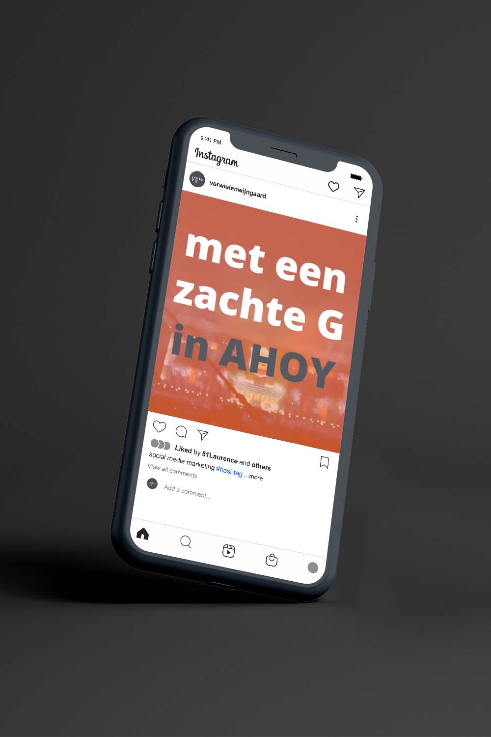 Social media marekting campange verwiel wijngaards