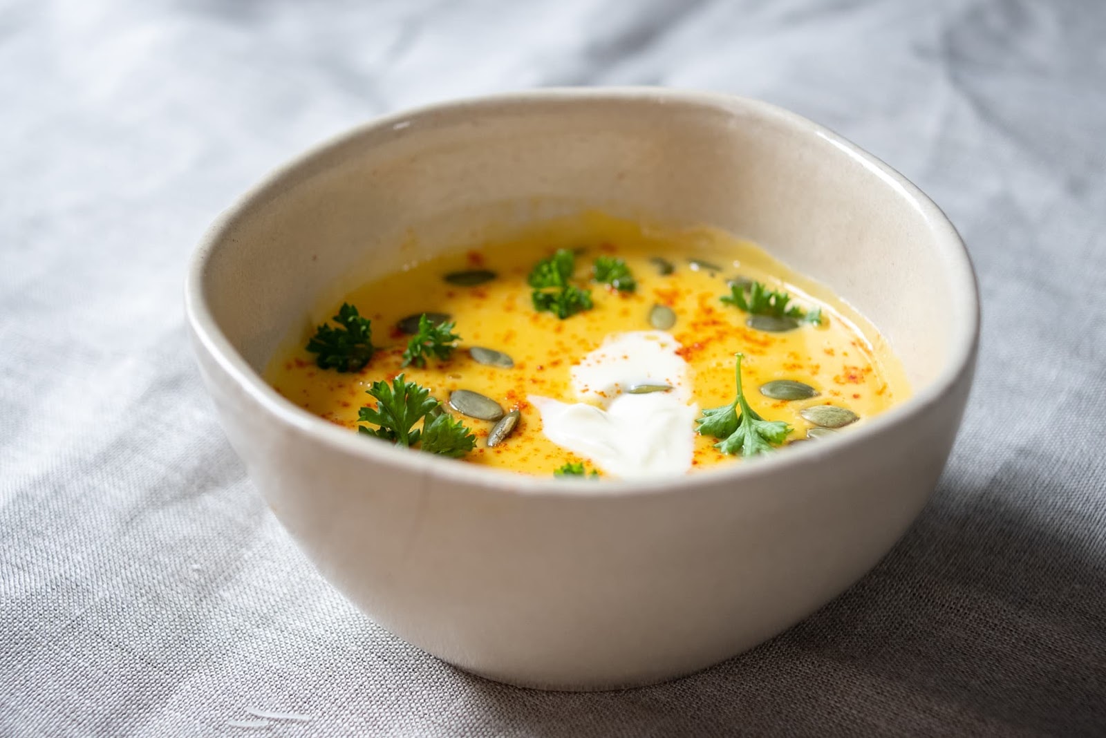 soupe hivernal au butternut