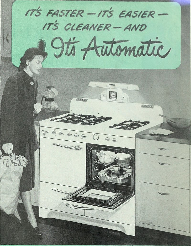 évolution de la cuisine démocratisaiton du four électrique