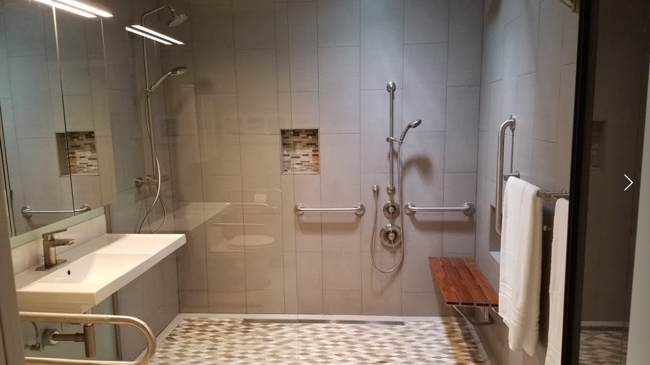 bathroom for handicap or elderly people