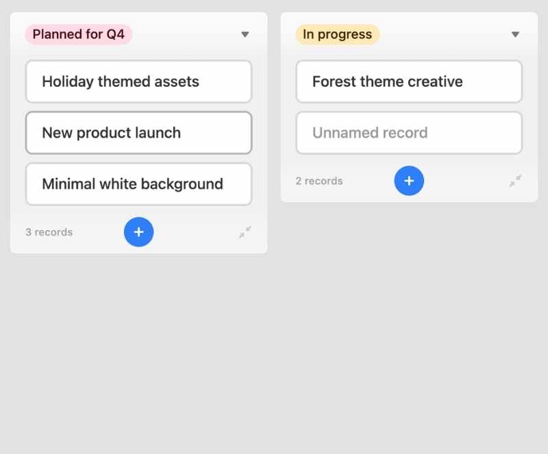 Kanban for ecommerce graphics projects
