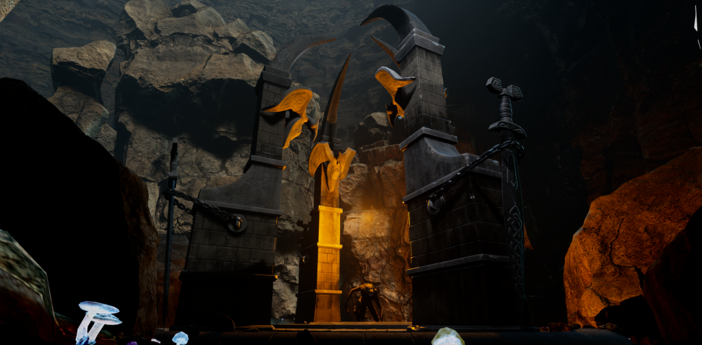 High res screenshout from UE4 of a Storn Portal