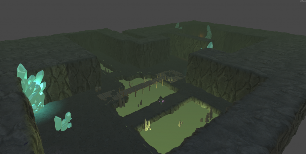 Screenshot of a PC dungeon crawler game