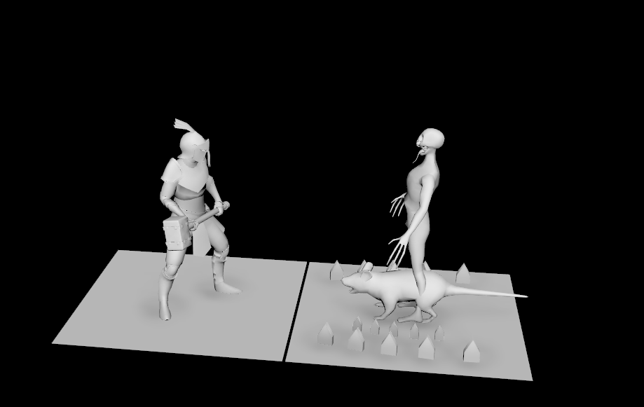 WIP animation for Heaving Blow from Depths of Erendorn