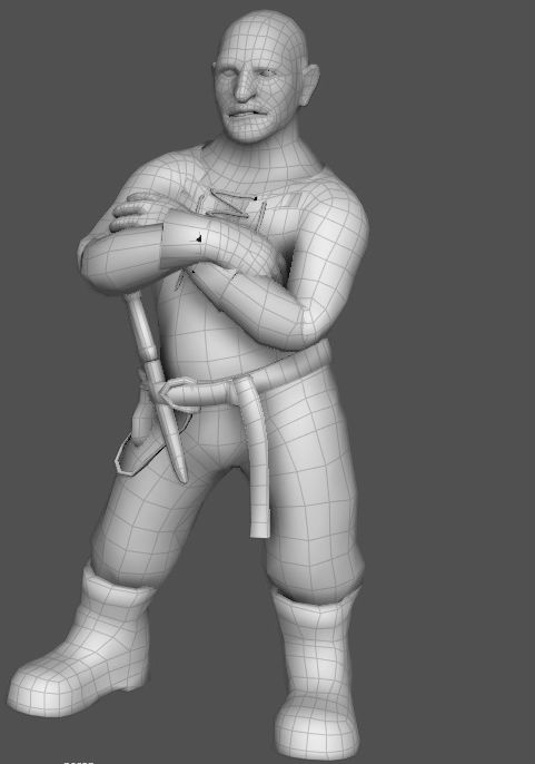 3D model of dwarf